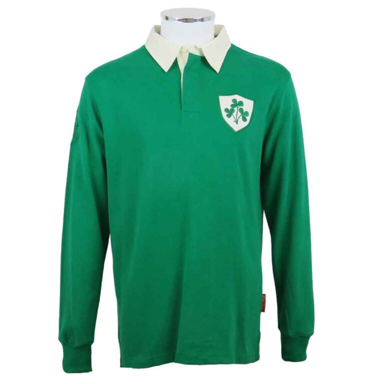 VINTAGE IRELAND RUGBY SHIRT Harris Tweed Shop