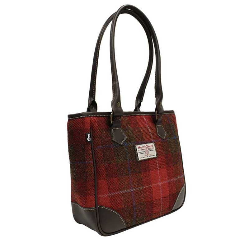 Harris_Tweed_Shire_Bag_Red_Check