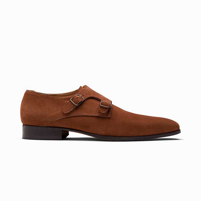 Paulo_Bellini_gesp_schoenen_Suede_cognac