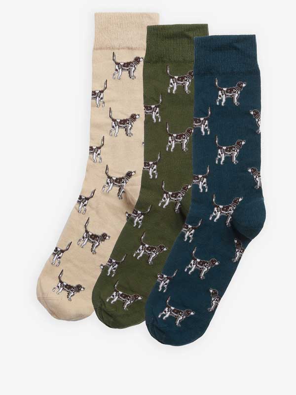 Barbour_Pointer_Dog_Socks_Gift_Box_Forest_Mix