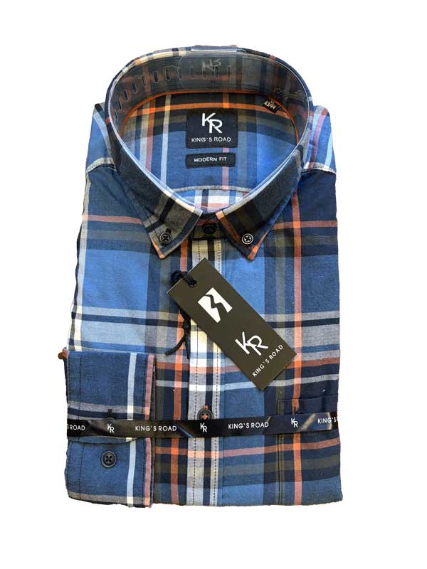 Shirt_King_s_Road__Rood_met_Blauw_en_Witte_Streep