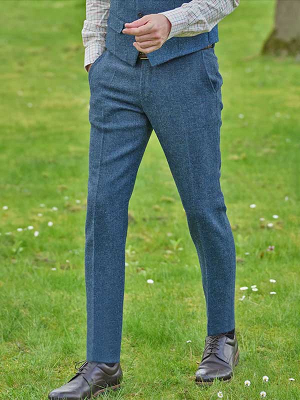 Harris_Tweed_Pantalon_Mr_Miller_In_Blue_Shadow