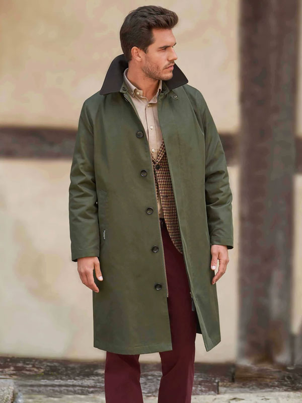 Wellington_Overjas_Regenmantel_Finchester_All_Season_In_Olijfkleur