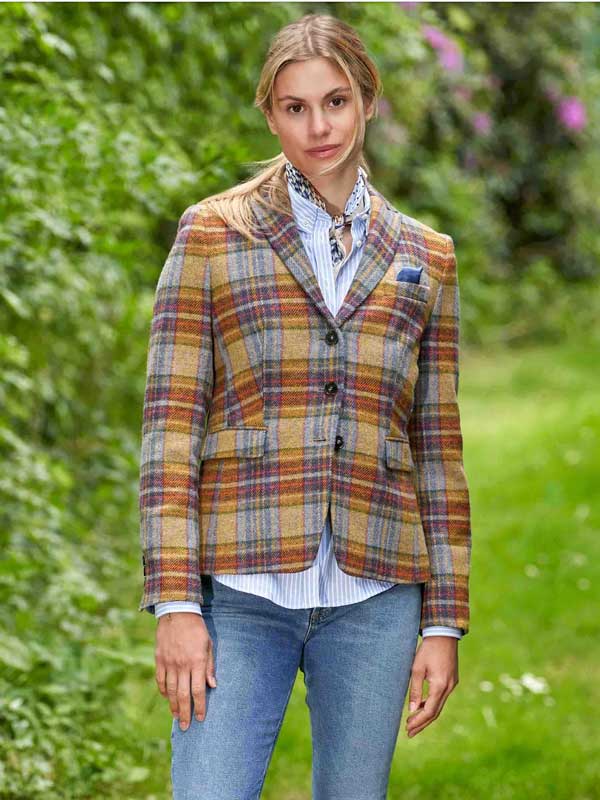 Magee_Tweed_Dames_Blazer__Ladiesclub__In_Multicolor_Check