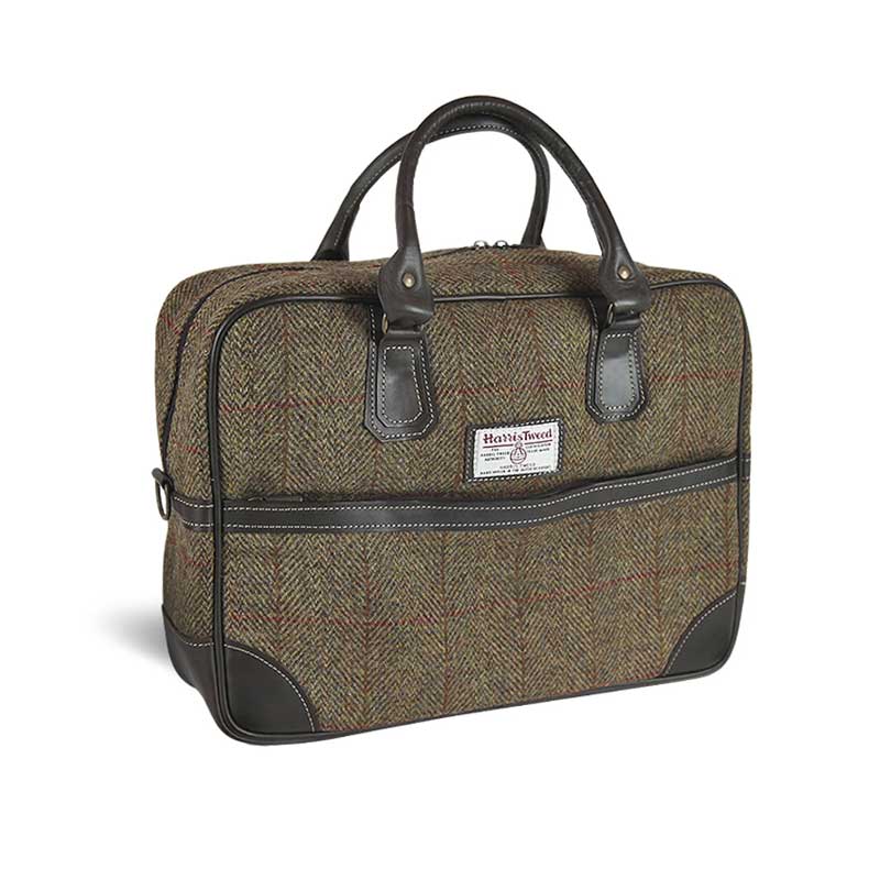 Harris_Tweed_Briefcase_Bag_Arran_Mustard