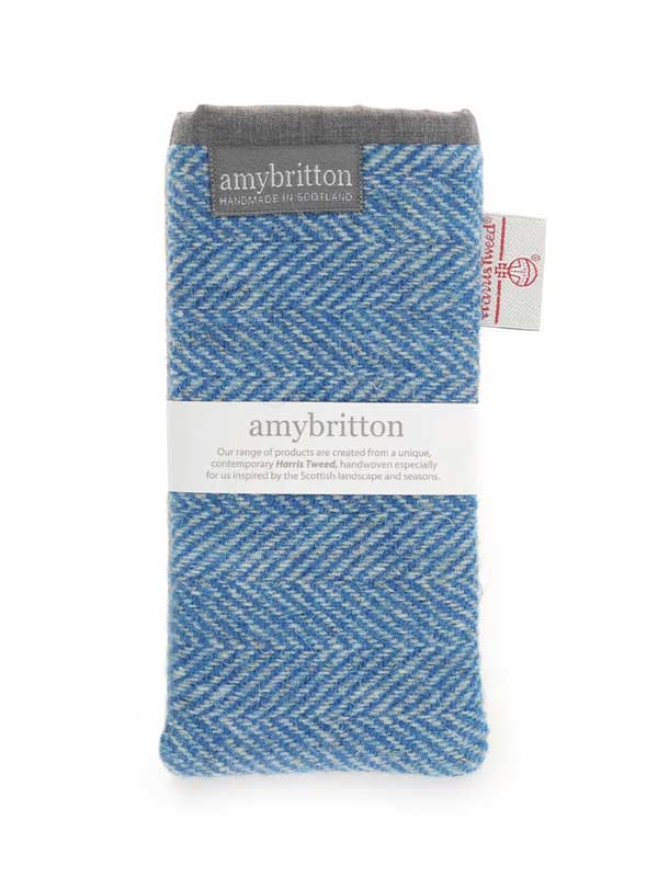 Harris_Tweed_Landscape_Glasses_Case_Kingfisher